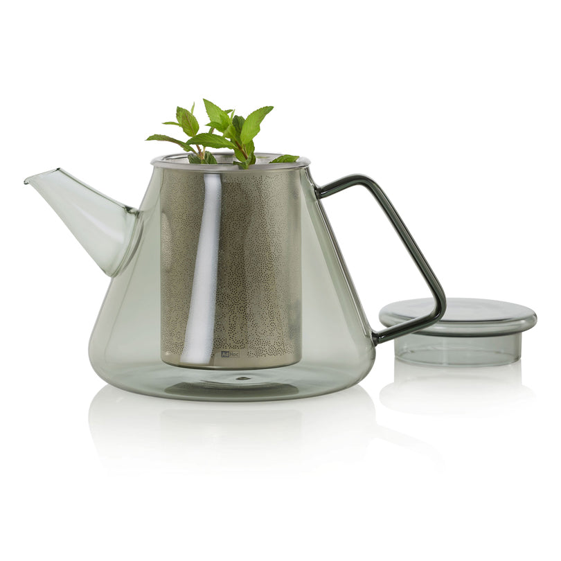 Teiera con infusore in acciaio inox "Orient+" l 1,5/cm Ø18x15