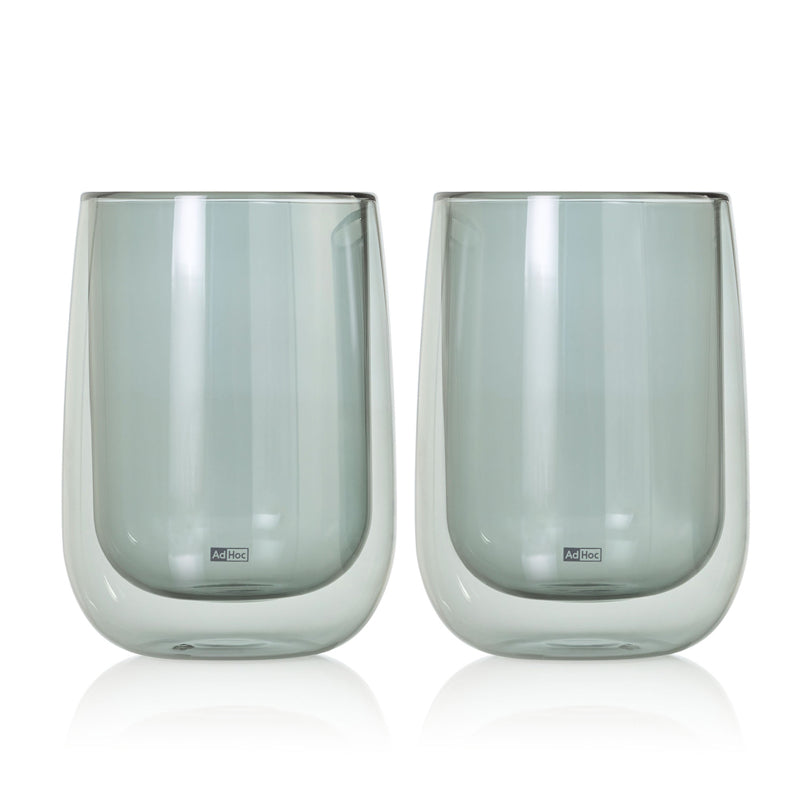 Bicchiere tè "Duo Glass", confezione 2 pezzi cl 40/cm Ø9x13,5