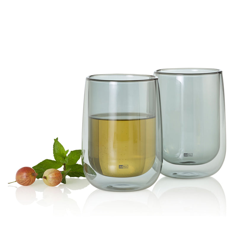 Bicchiere tè "Duo Glass", confezione 2 pezzi cl 40/cm Ø9x13,5