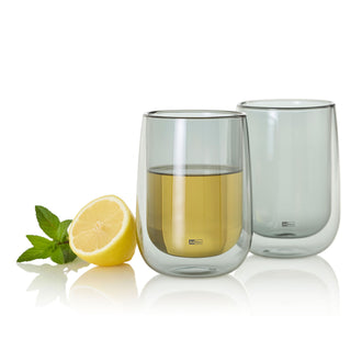 Bicchiere tè "Duo Glass", confezione 2 pezzi cl 40/cm Ø9x13,5