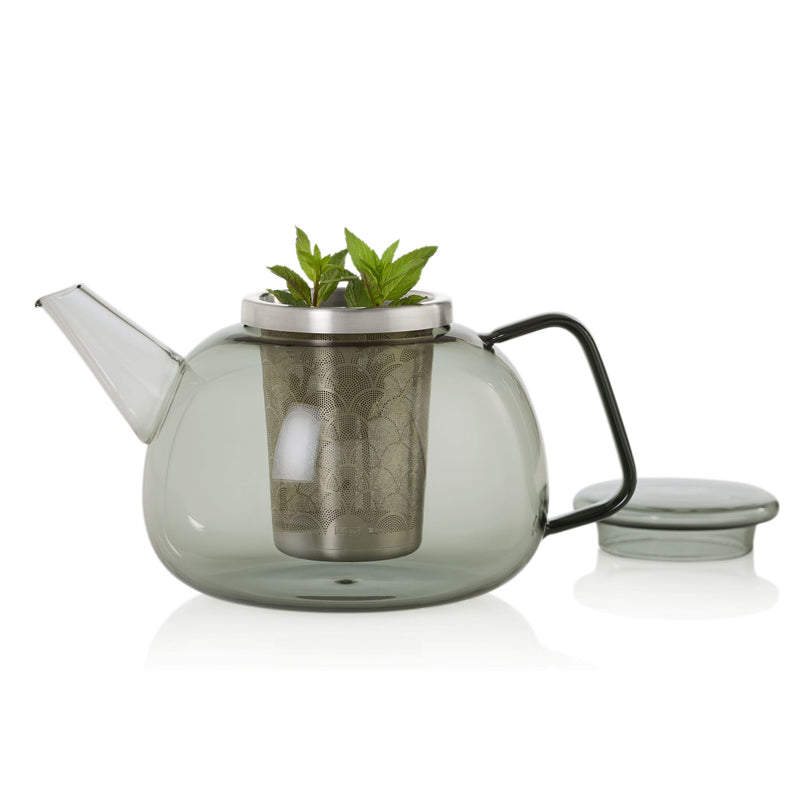 Teiera con infusore in acciaio inox "Yuna" l 1,6/cm Ø15x13
