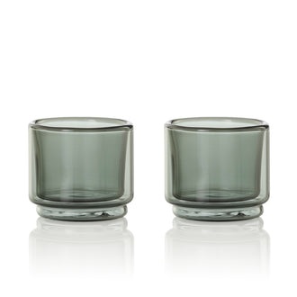 Bicchierino caffè "Impact" a doppia parete, confezione 2 pezzi ml 45/cm Ø5,3x5