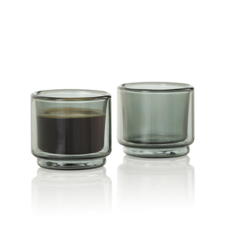 Bicchierino caffè "Impact" a doppia parete, confezione 2 pezzi ml 45/cm Ø5,3x5