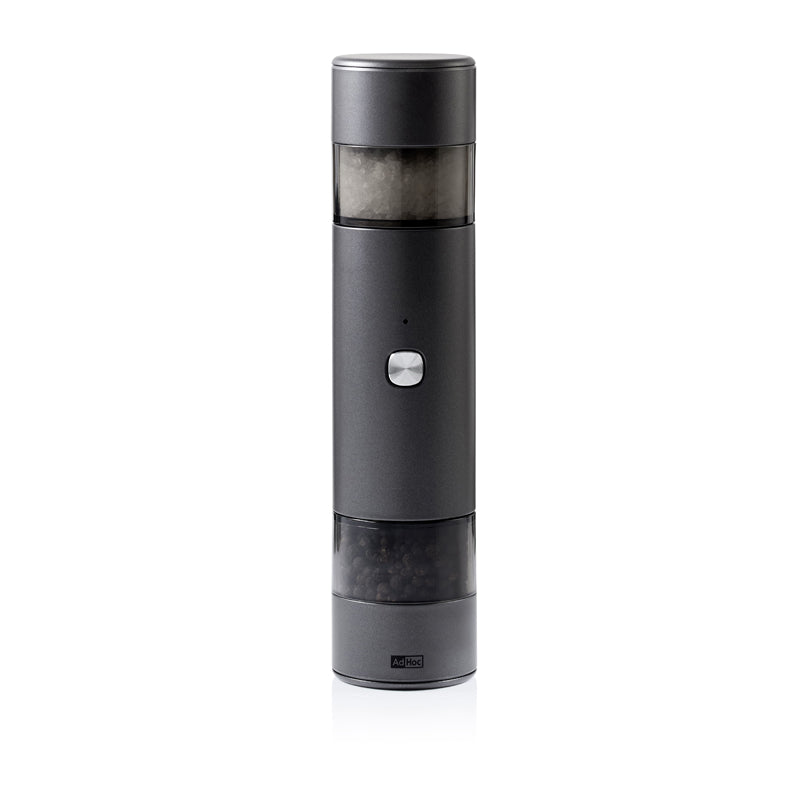 Macina doppia elettrica per sale e pepe "i.Mill Duo", ricaricabile tramite USB-C cm Ø5,2x23,5