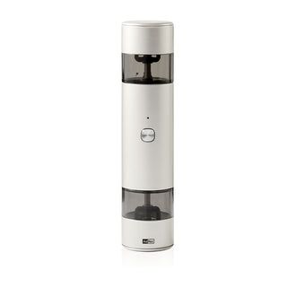 Macina doppia elettrica per sale e pepe "i.Mill Duo", ricaricabile tramite USB-C cm Ø5,2x23,5