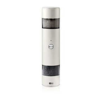 Macina doppia elettrica per sale e pepe "i.Mill Duo", ricaricabile tramite USB-C cm Ø5,2x23,5