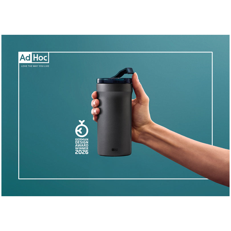 Tazza termica/Travel mug "Pulse", a doppia parete ml 350/cm Ø8x16