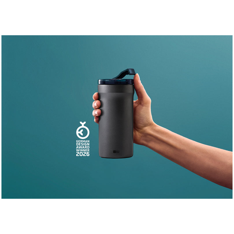 Tazza termica/Travel mug "Pulse", a doppia parete ml 350/cm Ø8x16