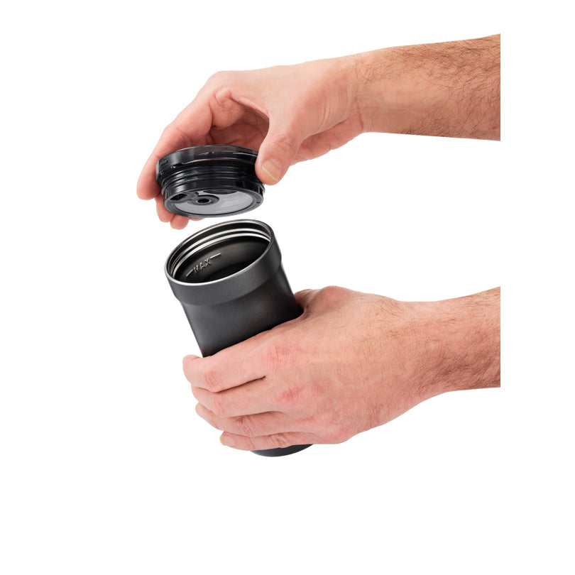 Tazza termica/Travel mug "Pulse", a doppia parete ml 350/cm Ø8x16