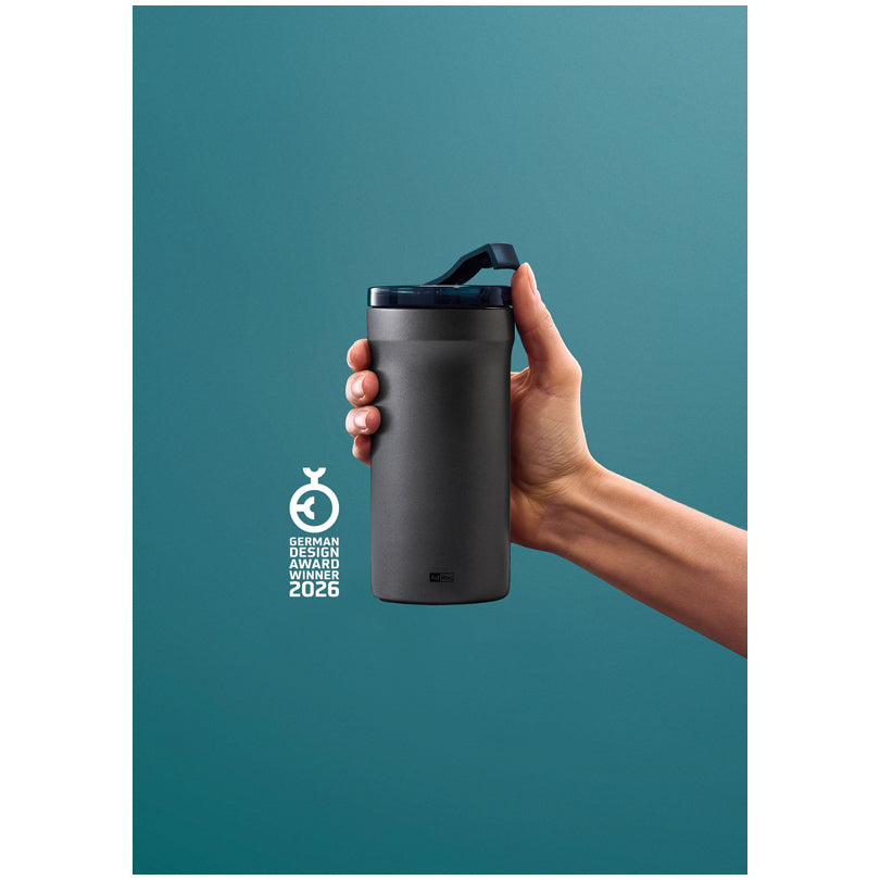Tazza termica/Travel mug "Pulse", a doppia parete ml 350/cm Ø8x16