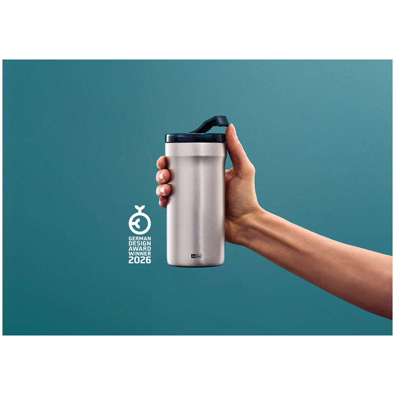 Tazza termica/Travel mug "Pulse", a doppia parete ml 350/cm Ø8x16