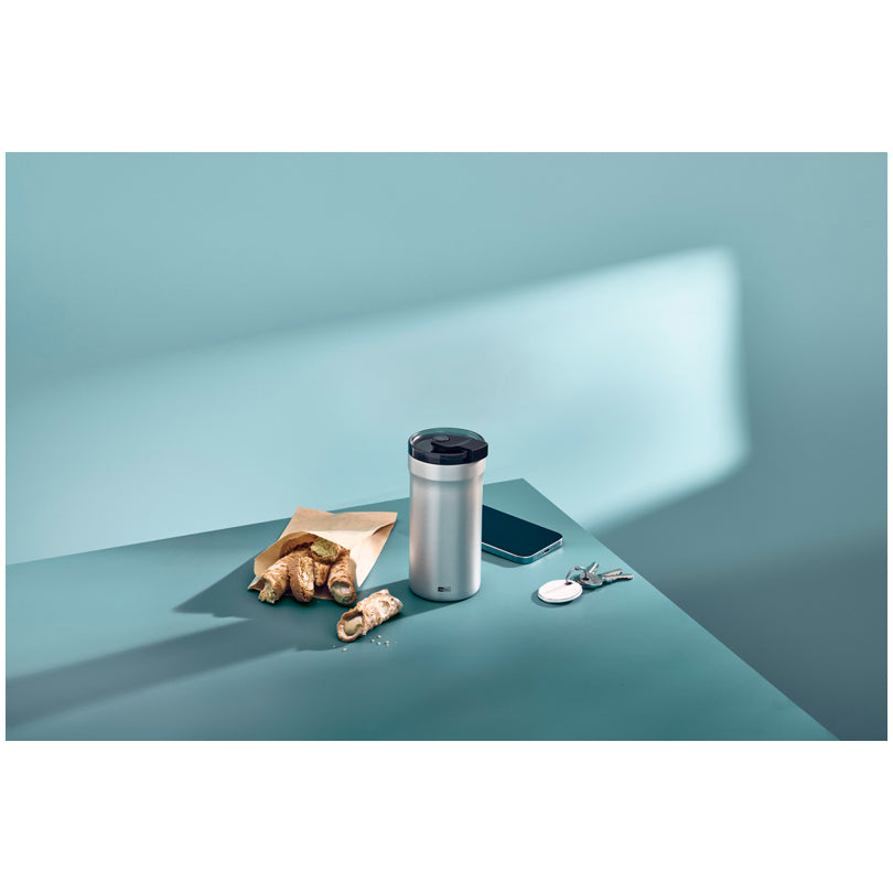 Tazza termica/Travel mug "Pulse", a doppia parete ml 350/cm Ø8x16