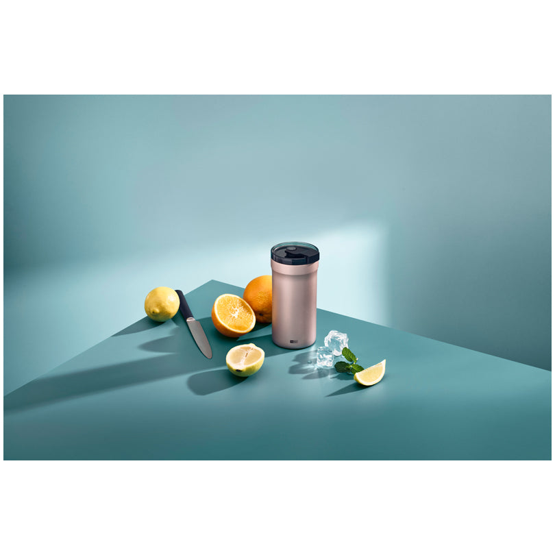 Tazza termica/Travel mug "Pulse", a doppia parete ml 350/cm Ø8x16