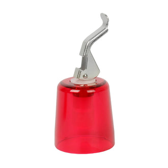 TAPPO SPUMANTE ROSSO TRASPARENTE CM 4X6,5 CM 4X6,5