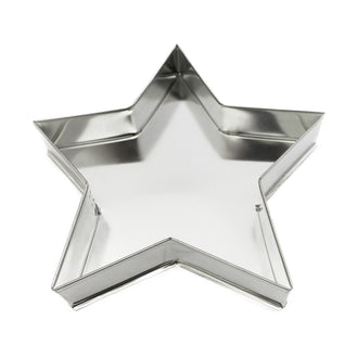 Teglia per torta " Stella a 5 punte" cm 25x25x4,5