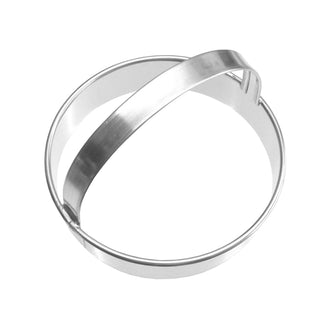 Stampino/Cerchio con arco liscio cm Ø11x3