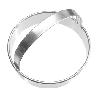 Stampino/Cerchio con arco liscio cm Ø13x3