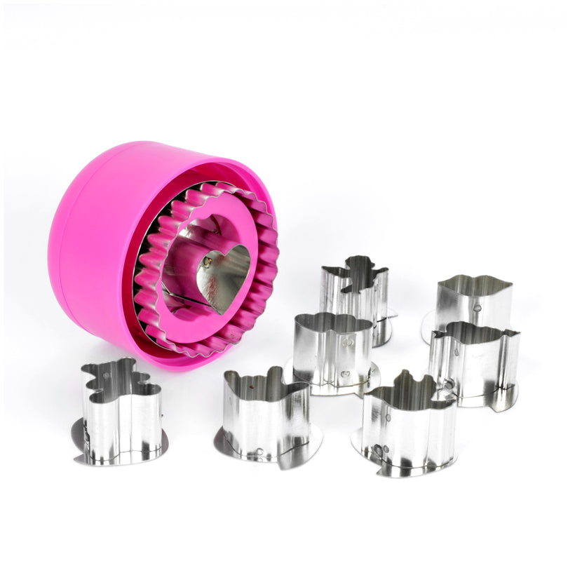 Stampino con espulsore Valentine 9 pezzi cm  5,5/cm  7x12,5