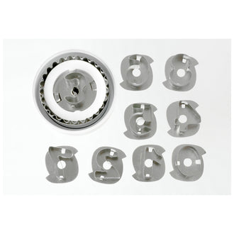 Stampino con espulsore Cifre 10 pezzi cm  5,5/cm  7x12,5