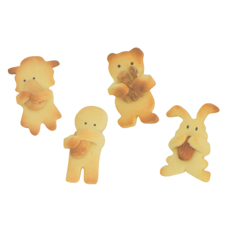 Stampini per biscotti Huggy set di 4 pezzi cm  2,5