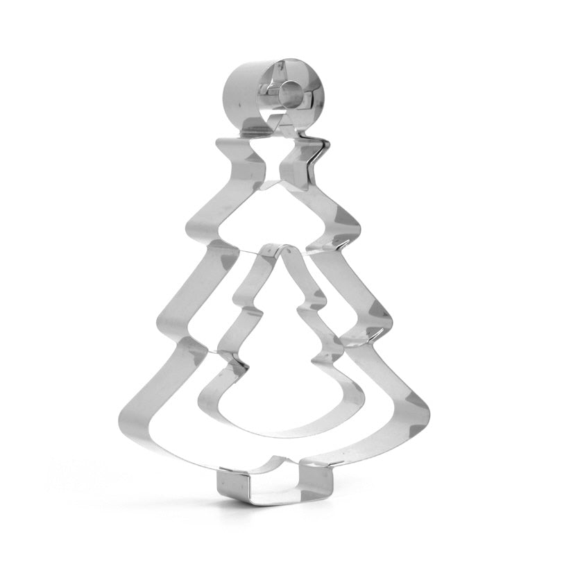 Stampini Xmas Glass Cookie set di 2 pezzi assortiti cm  12x7x2,5/13x9x2,