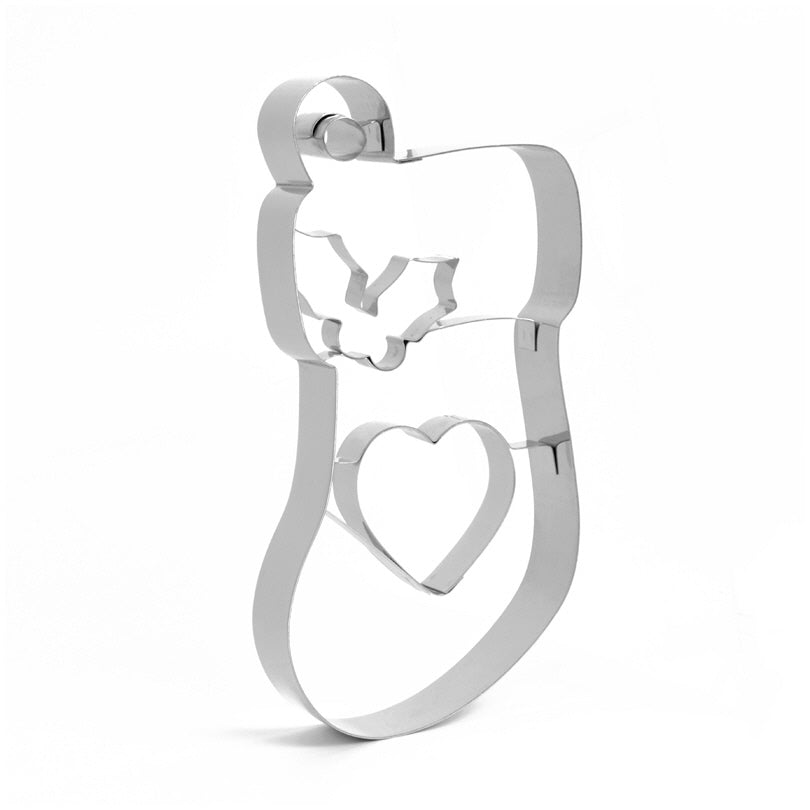 Stampini Xmas Glass Cookie set di 2 pezzi assortiti cm  12x7x2,5/13x9x2,