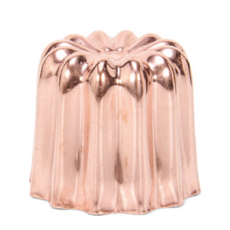 Stampo piccolo per cannelès di Bordeaux cm Ø3,5x3,5