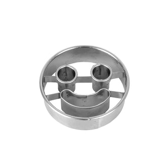 Stampino tondo con Smiley cm Ø5