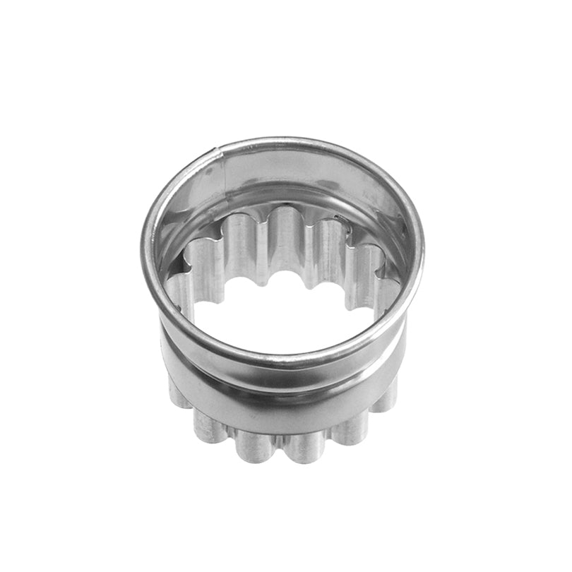 Stampino/Base ondulato cm Ø4x3,2