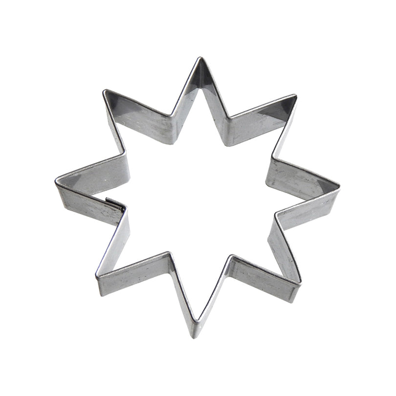 Stampino Stella a 8 punte cm Ø6x1,5