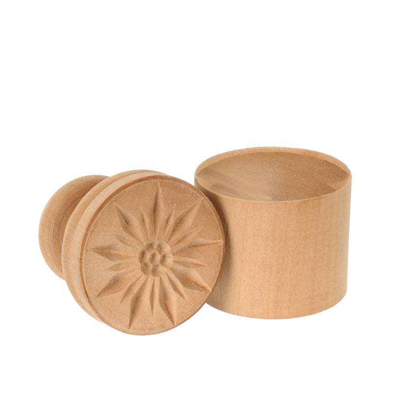 Kit stampo per corzetti Stella alpina con fondo liscio cm 5x9,5