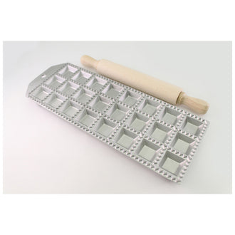 Raviolatore quadro 24 posti con rullo cm 2,5x2,5/10x27,5
