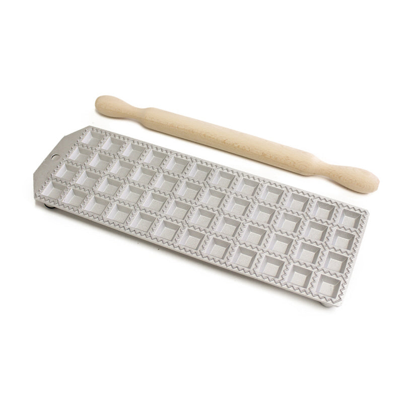 Raviolatore quadro 48 posti con rullo cm 1,6x1,6/10x28