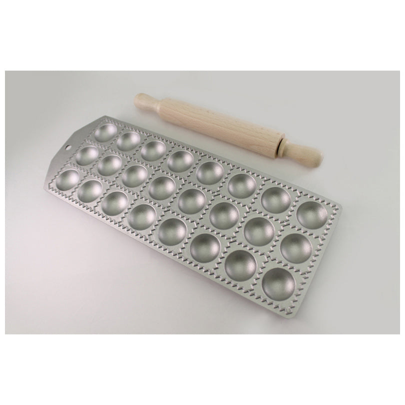Raviolatore tondo 24 posti con rullo cm 3/12x32