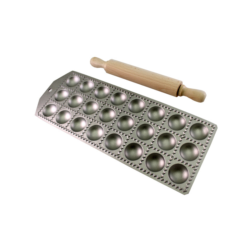 Raviolatore tondo 24 posti con rullo cm 3/12x32