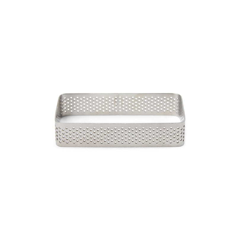 Anello/Coppapasta forato per dolci, rettangolare cm 10x6x2