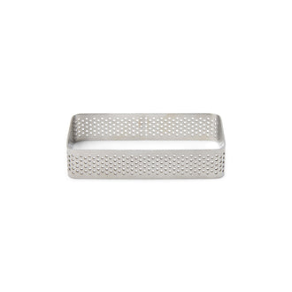 Anello/Coppapasta forato per dolci, rettangolare cm 10x6x2