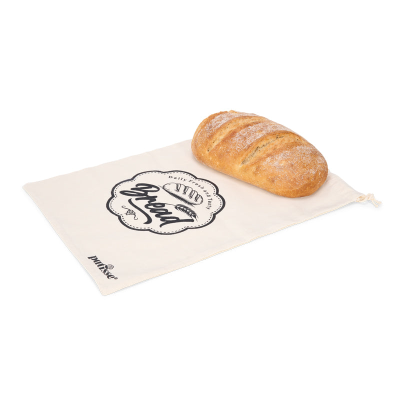 Sacchetto salvafreschezza per pane "Bread", riutilizzabile cm 31x47