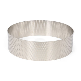 Anello/Coppapasta microforato per dolci, alto cm Ø24