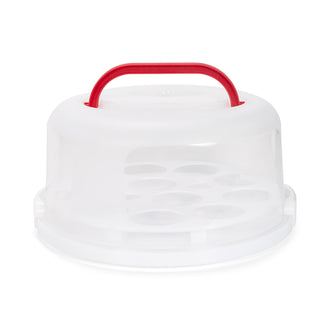 Portadolci con campana copridolci ed inserto per cupcake "Prima Line" cm Ø30x15