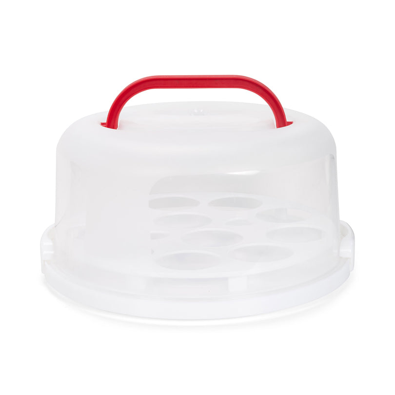 Portadolci con campana copridolci ed inserto per cupcake "Prima Line" cm Ø30x15