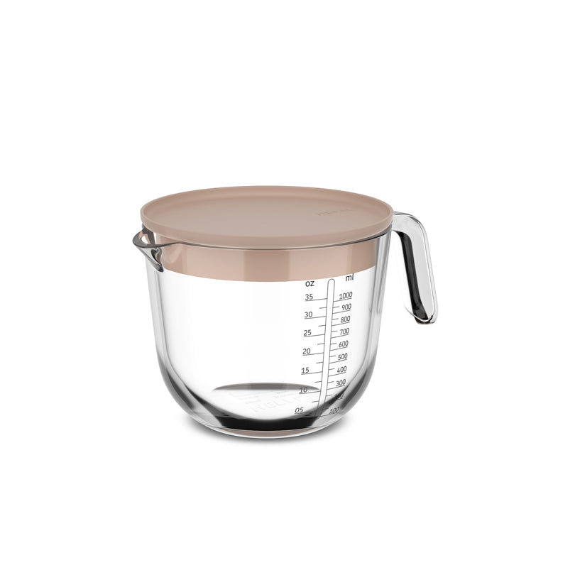 Ciotola graduata con coperchio "Chef It" l 1/cm Ø14,6x12,9