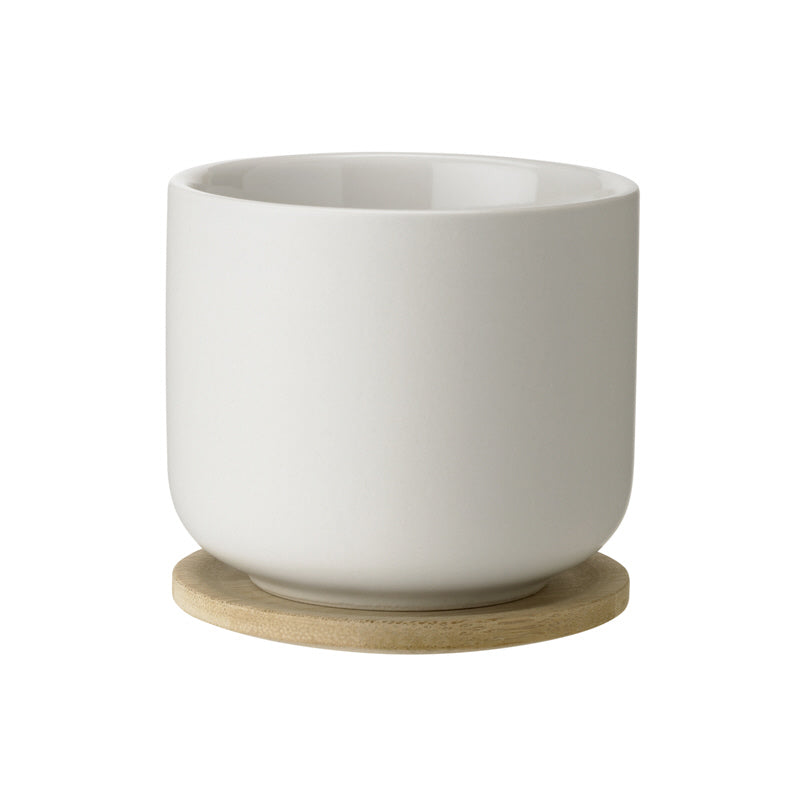 Mug con sottobicchiere "Theo" cl 20/cm Ø8x8