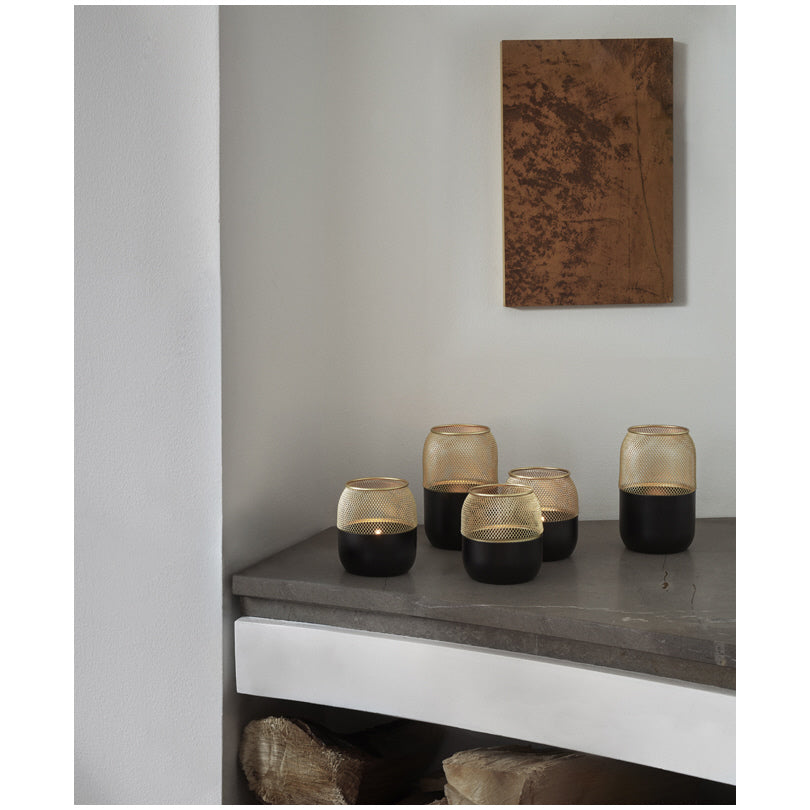 Portalumino piccolo "Collar" cm Ø8x8,5