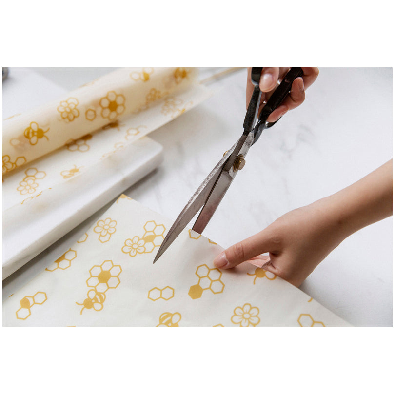 Pellicola di cera d'api "Favo", in confezione assortita da 3 pezzi cm 18x20,25x28,33x35