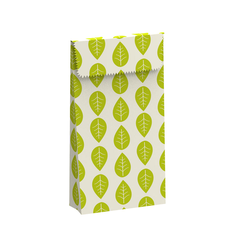 Lunchbag di cera vegana "Leaves" cm 18x26
