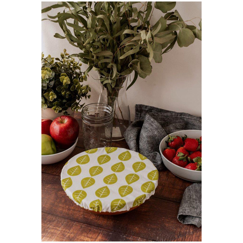 Cuffia in tessuto non cerato XL "Leaves" cm Ø36