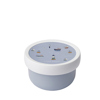 Contenitore frutta con forchetta "Campus - Sailors Bay" ml 300/cm Ø6,7x10,4