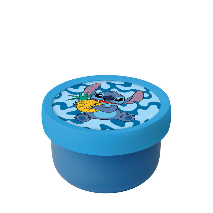 Contenitore frutta con forchetta "Campus - Stitch" ml 300/cm Ø6,7x10,4