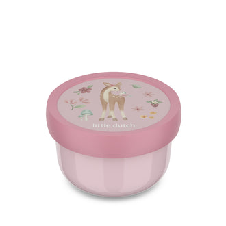 Contenitore frutta con forchetta "Campus - Fairy Garden" ml 300/cm Ø6,7x10,4